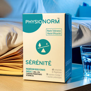 PHYSIONORM™ Sérénité - Probiotique + Magnésium + Oméga-3